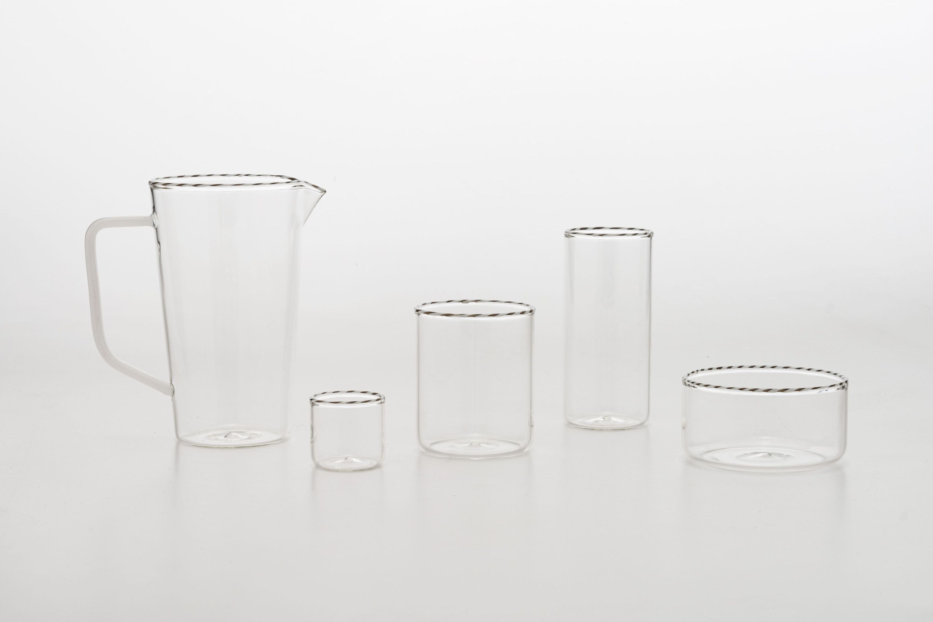 Стекло для коктейля из боросиликатного стекла Zafferano плетение ARCH-00128005 - Вид №5