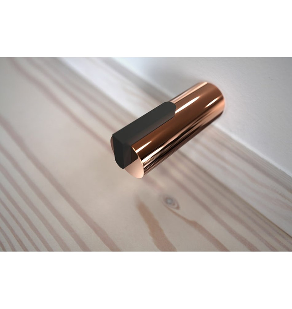 FROST Дверной упор 2, 75 мм » медь / черный. Нержавеющая сталь Медь N1931-1-C  - Вид №2