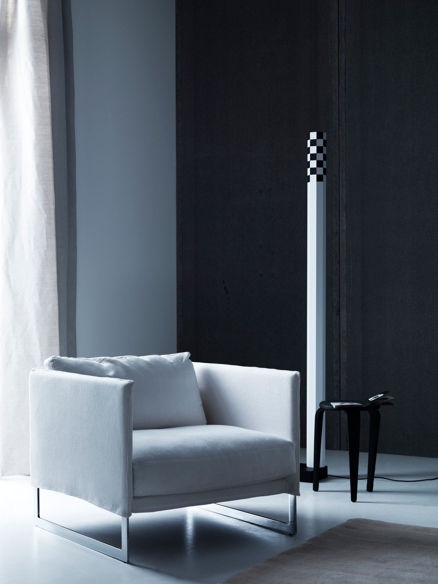 Тканевое кресло с подлокотниками Saba Italia Ливингстон ARCH-00037305 - Вид №2