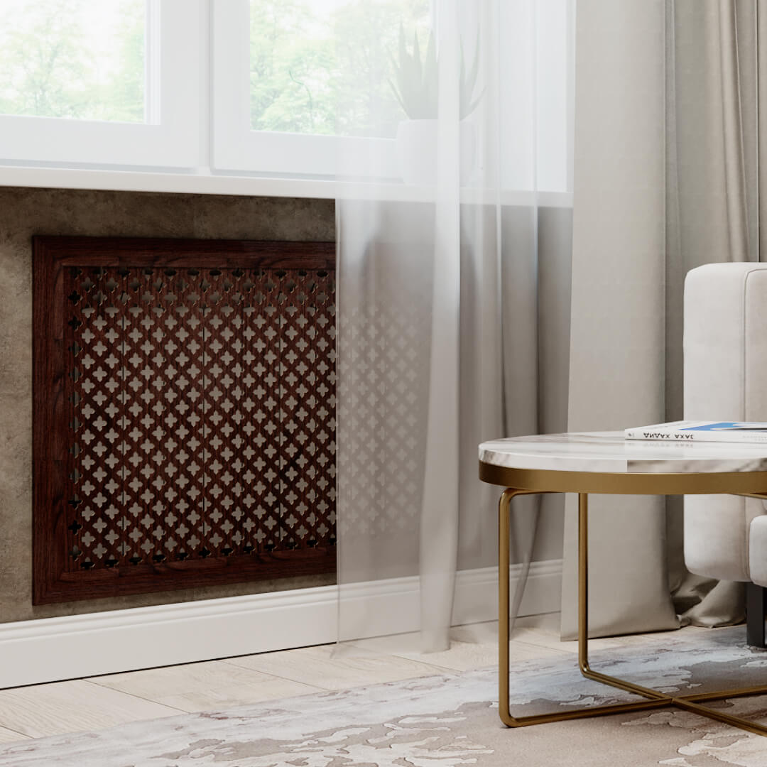 Экран для радиатора 150х60 см Готико венге STELLA STSR-1113 Standart - Вид №1