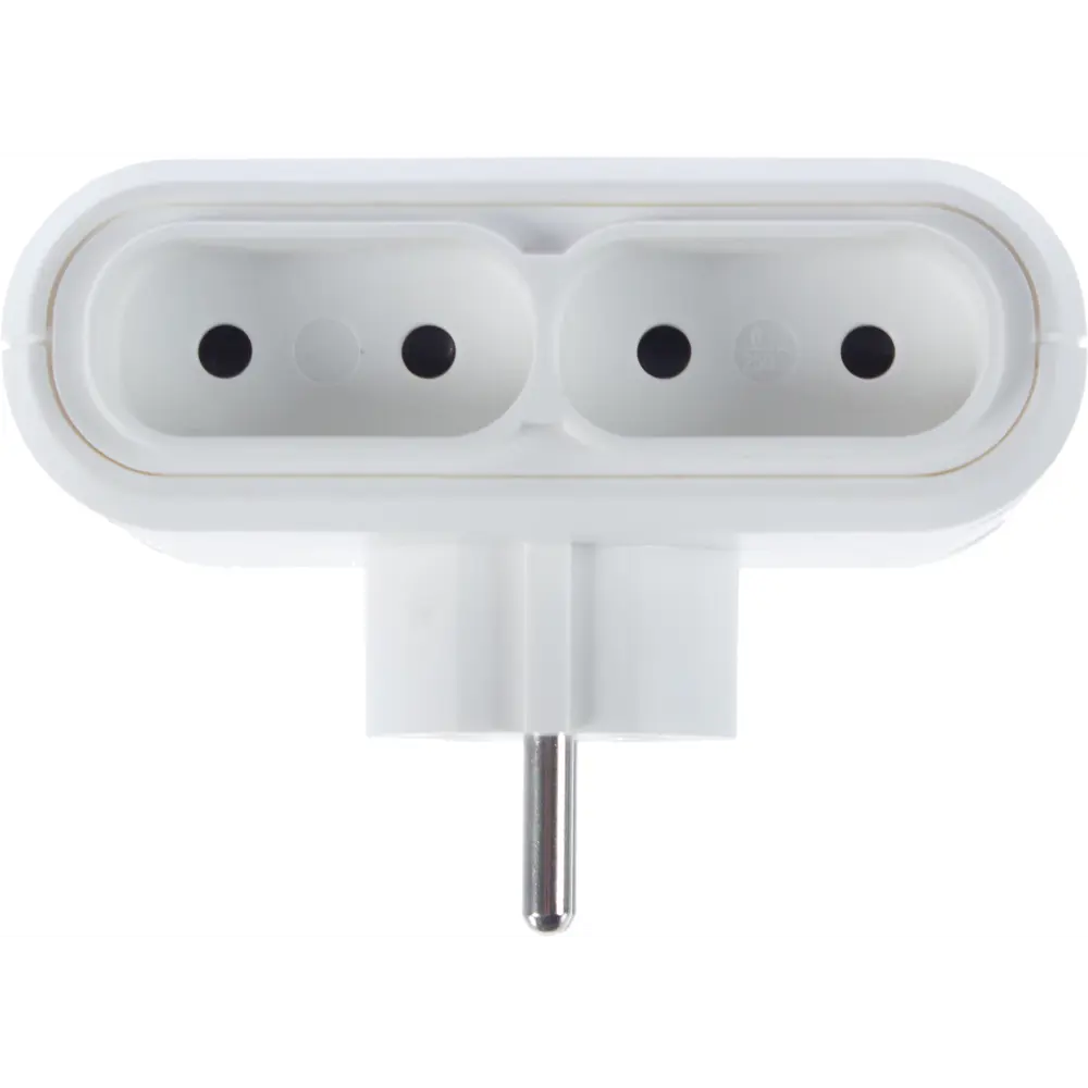 Разветвитель Legrand 4 розетки без заземления 6 А цвет белый STLM-2149843