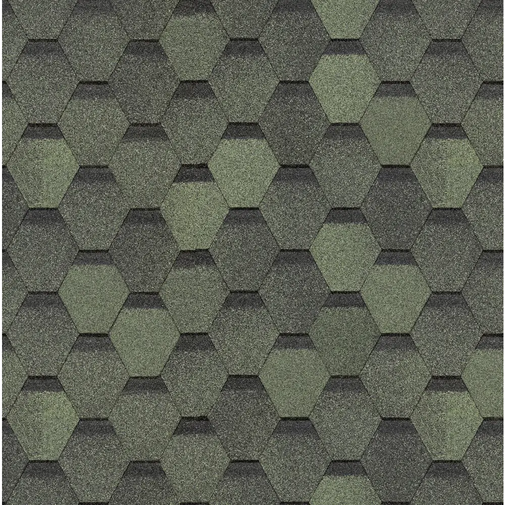 89350917 Гибкая черепица Docke Rustic зеленый 3 м² STLM-1016401 DACHA 