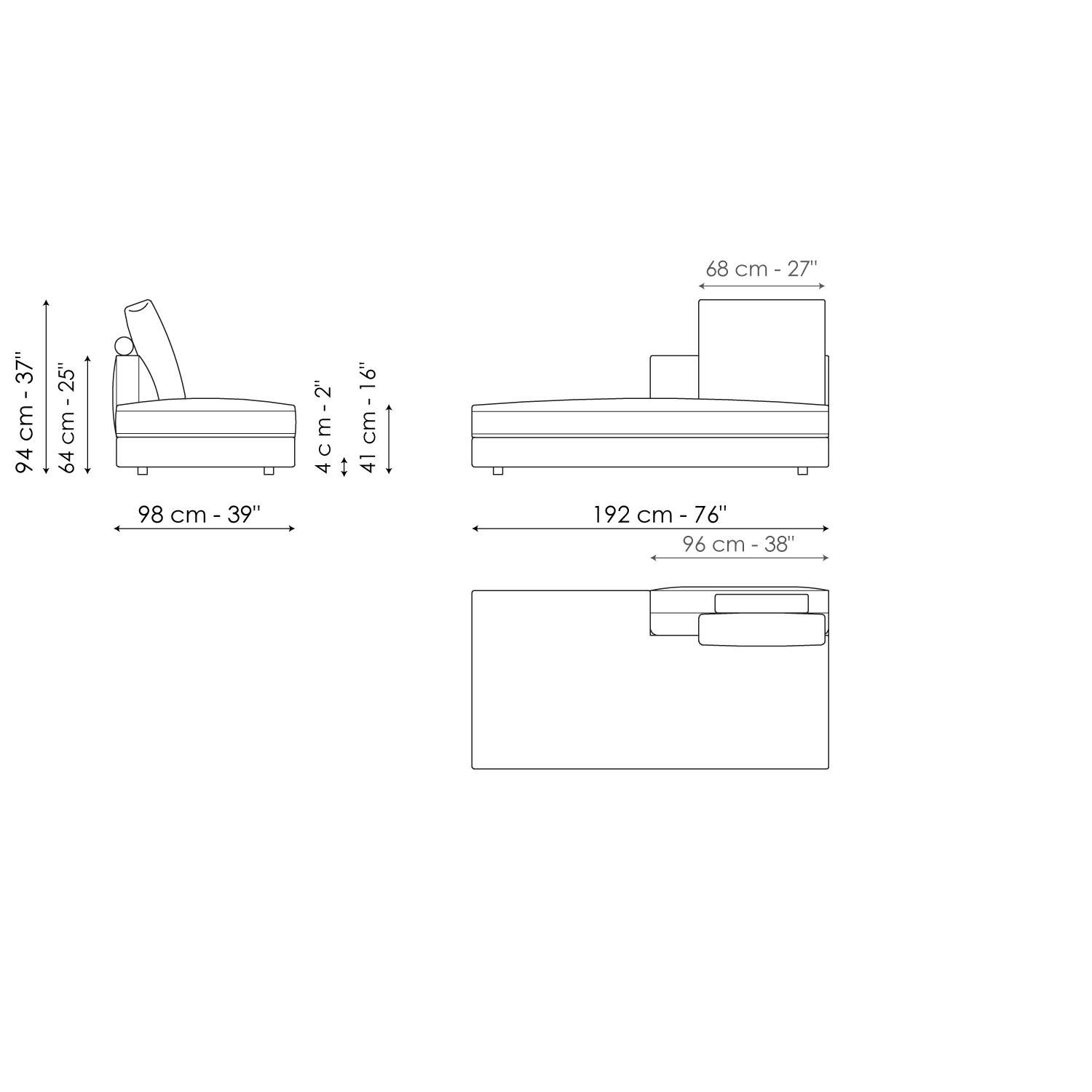 Ткань диван BONALDO LIAM ARCH-00067700 - Вид №26