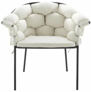 Ligne Roset Садовое кресло из ткани со съемным чехлом с подлокотниками Serpentine 10262093/94/95
