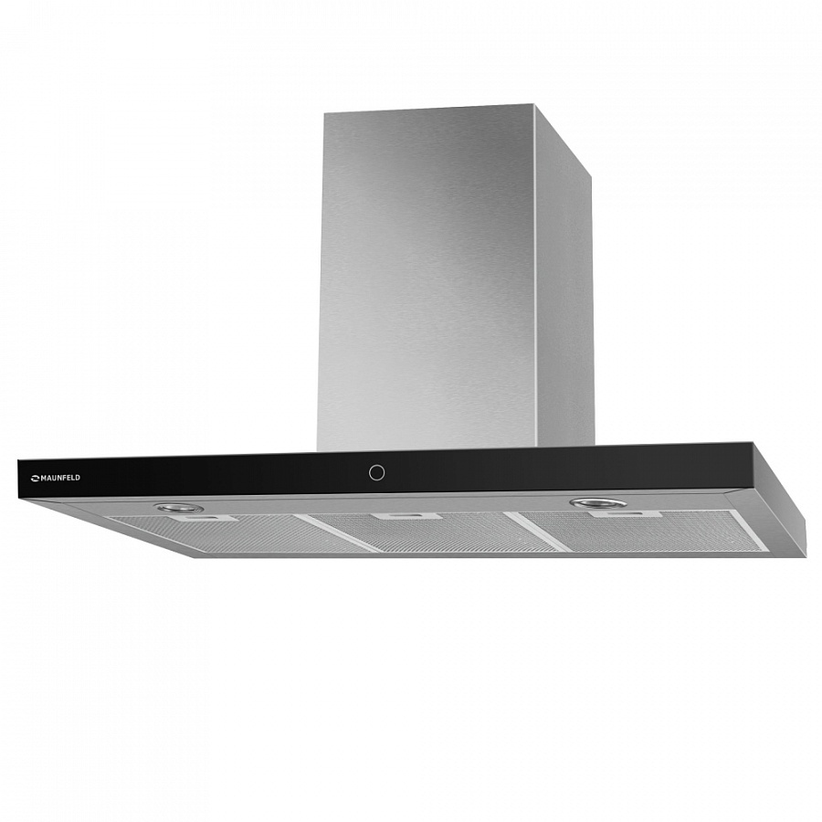 TSH 90 Inox Вытяжка tsh 90 ""нержавейка""/ • тип: настенная• цвет: нерж.сталь+черный• управление: сенсорное• ширина, мм: 900• полная потребляемая мощность, вт: 200• количество скоростей: 3• максимальная производительность, м3/ч: 800• диаметр воздуховода Santreyd 
