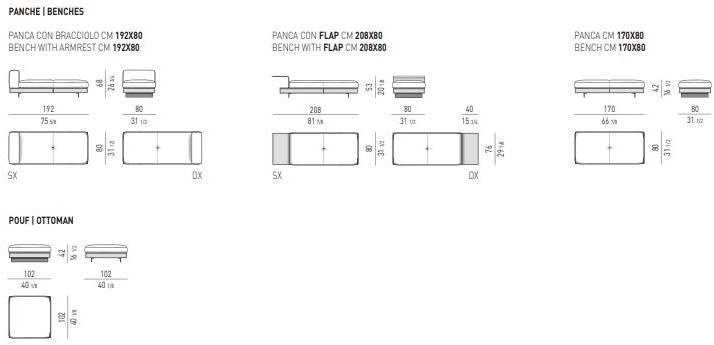 Minotti Секционный кожаный диван Connery sun-id-1360756 - Вид №26