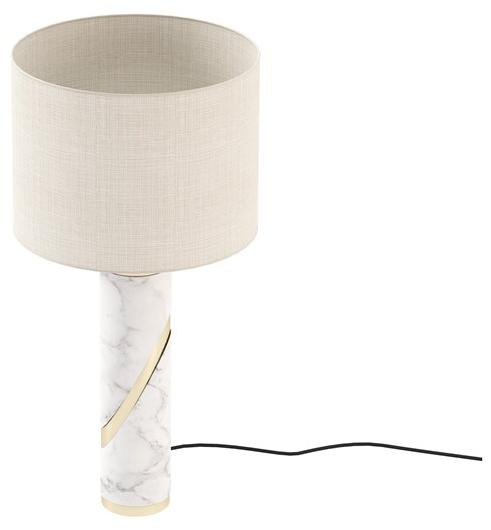 Laskasas Настольная лампа с прямым и отраженным светом из мрамора  Lka31  - Вид №1
