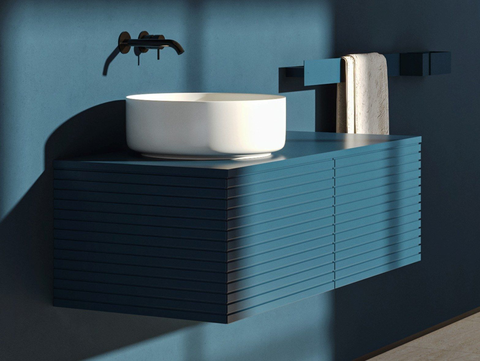 Деревянный подвесной умывальник Moab MORE ARCH-00039562