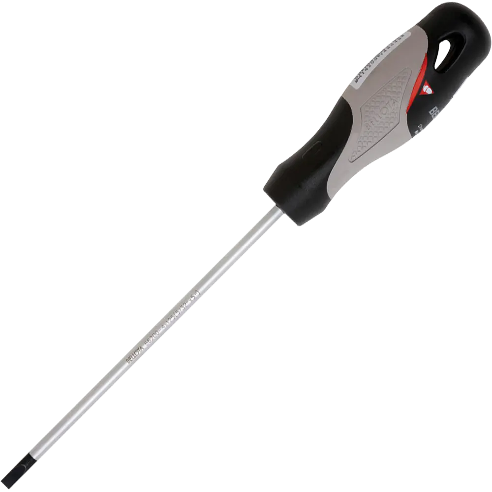Прямая отвертка Bellota SL6.5 с антискользящей рукояткой 87100209 STLM-0073205