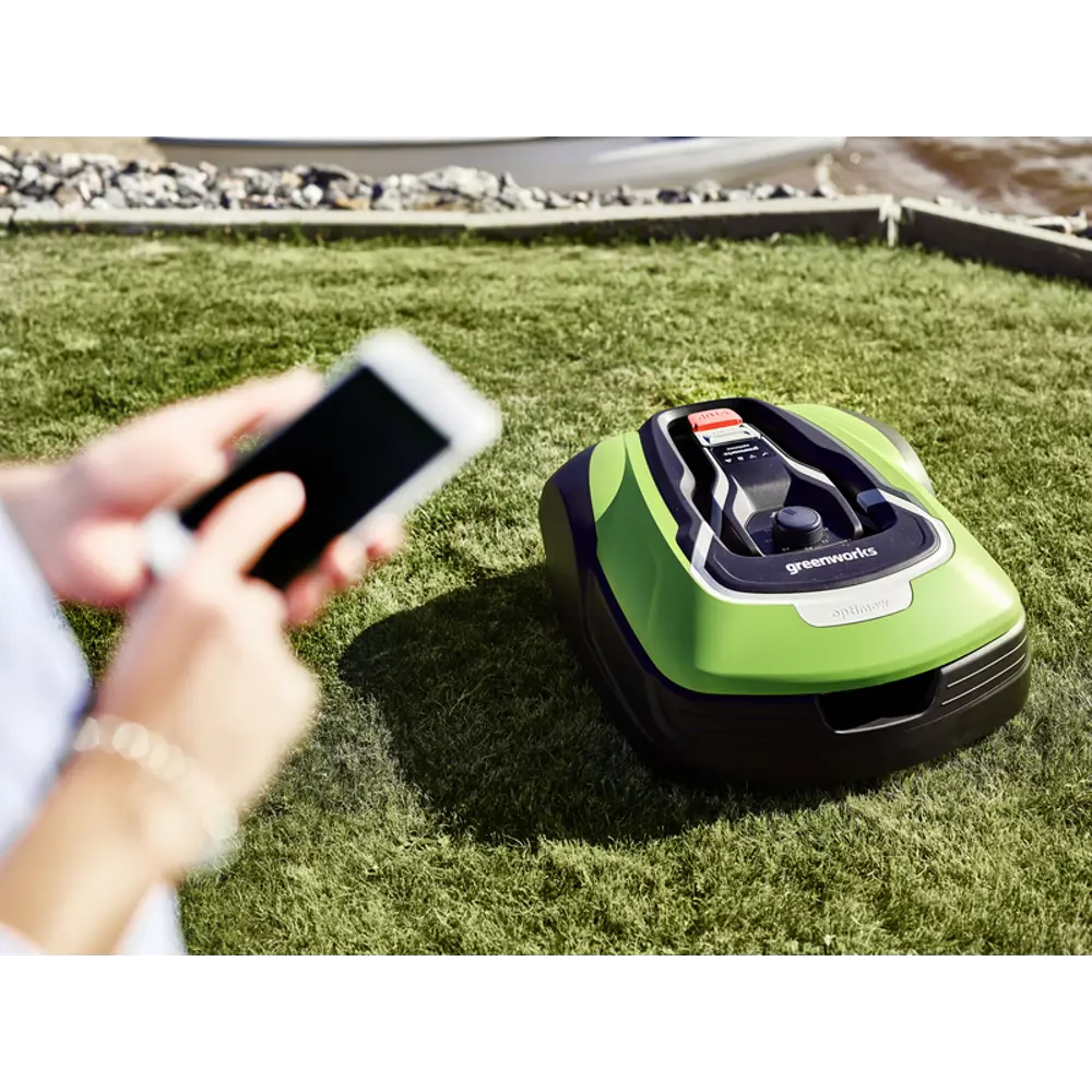 Робот газонокосилка Greenworks 2505507 24 В 22 см STLM-2168345 - Вид №4