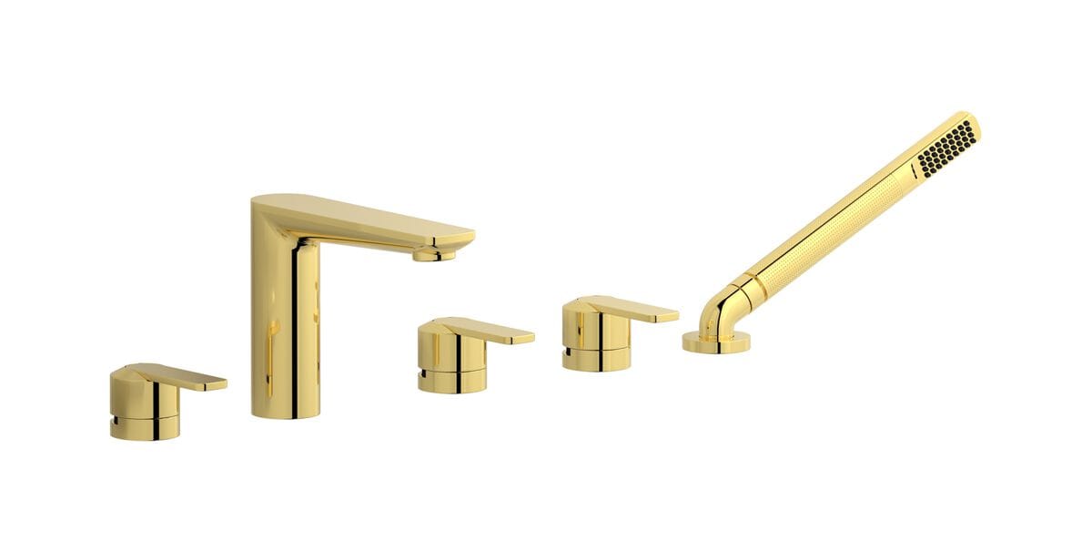 Смеситель для ванны с 5 отверстиями и ручным душем IB C-67 ARCH-00131838 - Вид №5