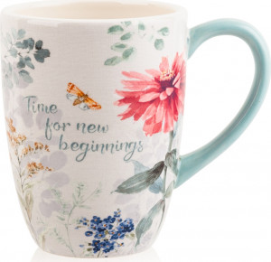 10672198 Certified International Кружка Certified Int. Весенний Букет. Розовый цветок 600мл, керамика Керамика