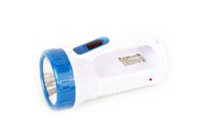 16421129 Светодиодный фонарь LED3861 220В, белый, 1Вт LED +12SMD LED, 2 режима, SLA, 14256 Ultraflash
