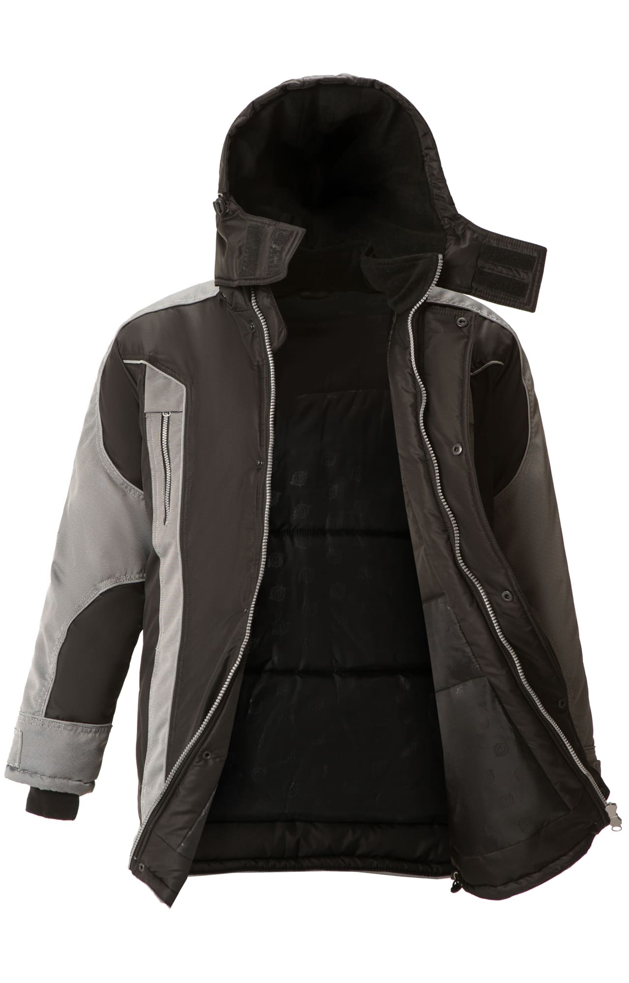 63111 Куртка "Ультра" зимняя черная  Зимняя спецодежда  размер 60-62/170-176  - Вид №3