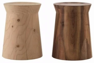 Poliform Круглый журнальный столик из массива дерева