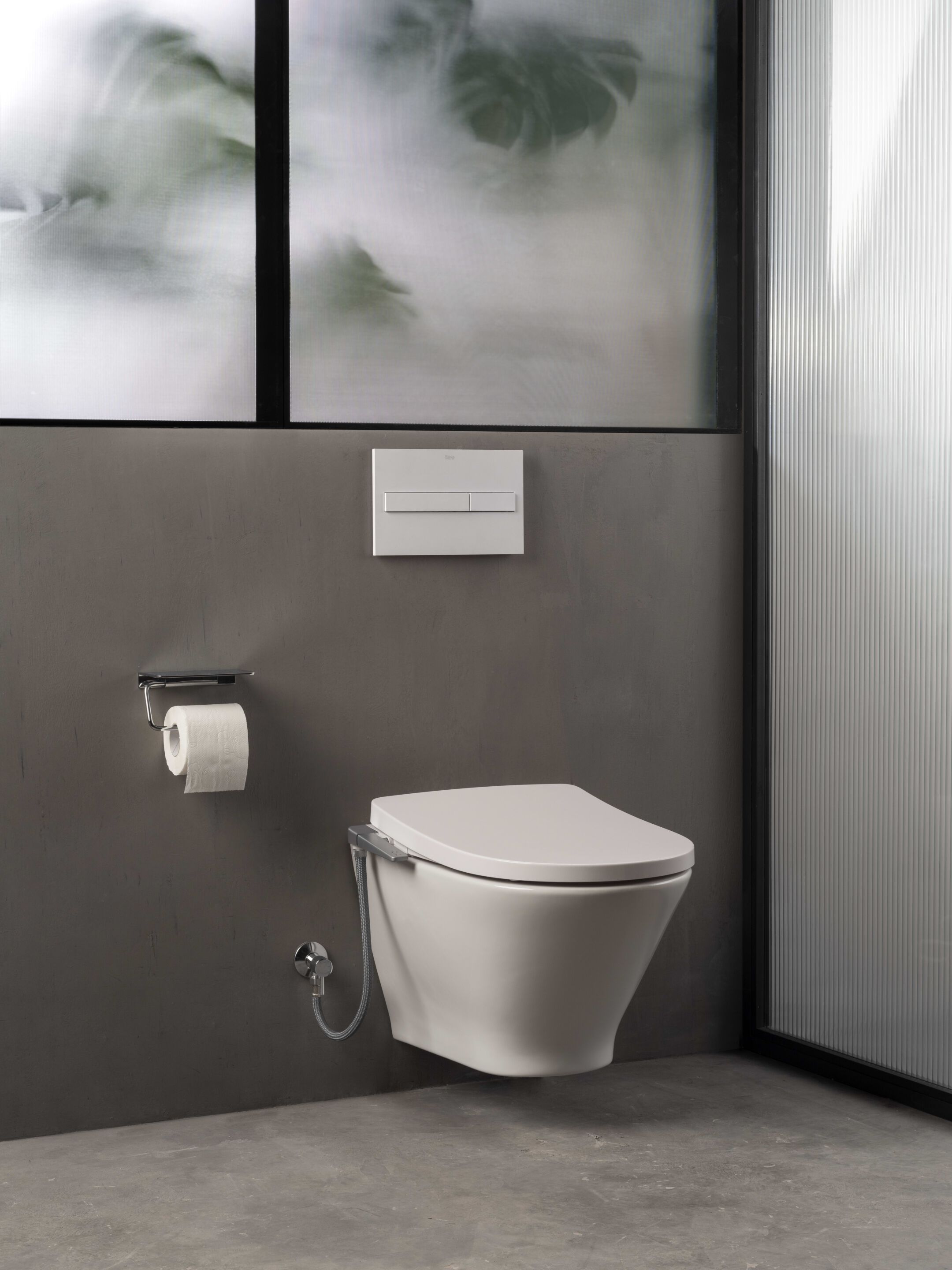 Фарфоровый компактный подвесной туалет Roca The Gap ARCH-00030898 - Вид №6