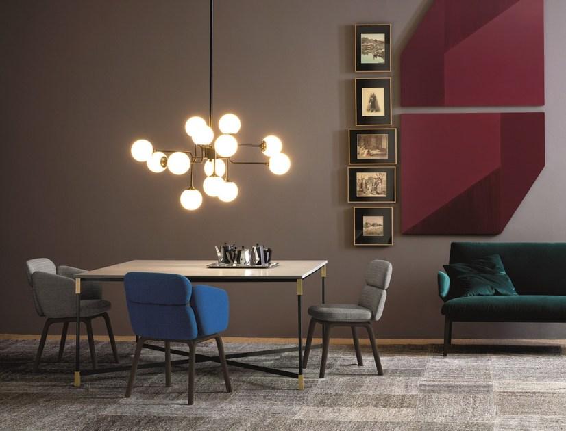 arflex Квадратный мраморный стол Match sun-id-1423621 - Вид №2