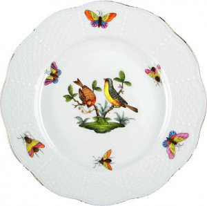 53503 Herend Тарелка десертная 19см "Ротшильд" Фарфор