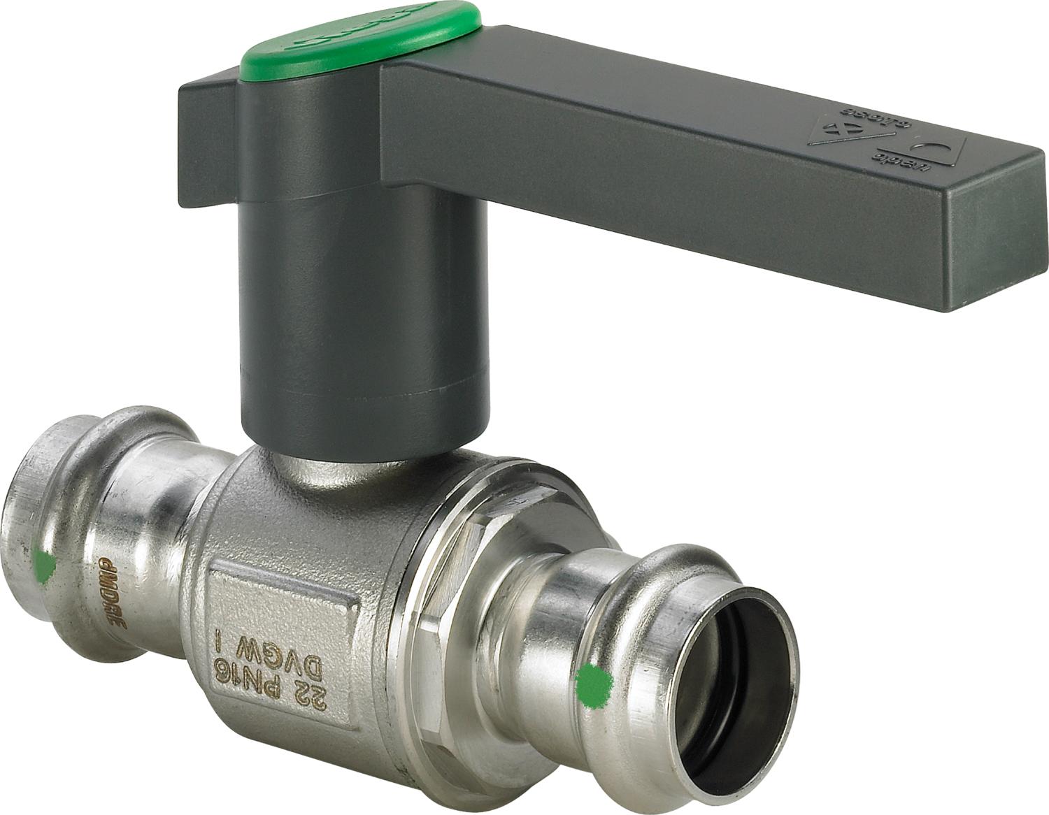 Viega Шаровой кран Easytop Inox 2370 (554743) 554 743