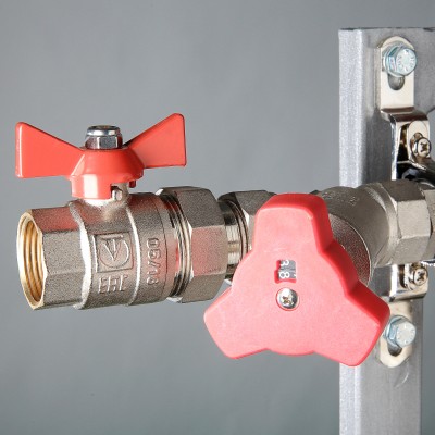 VT.GPM.05S04.R3 Узел этажный для поквартирного учета тепловой энергии Valtec 3/4", 3 вых., ввод справа  - Вид №6