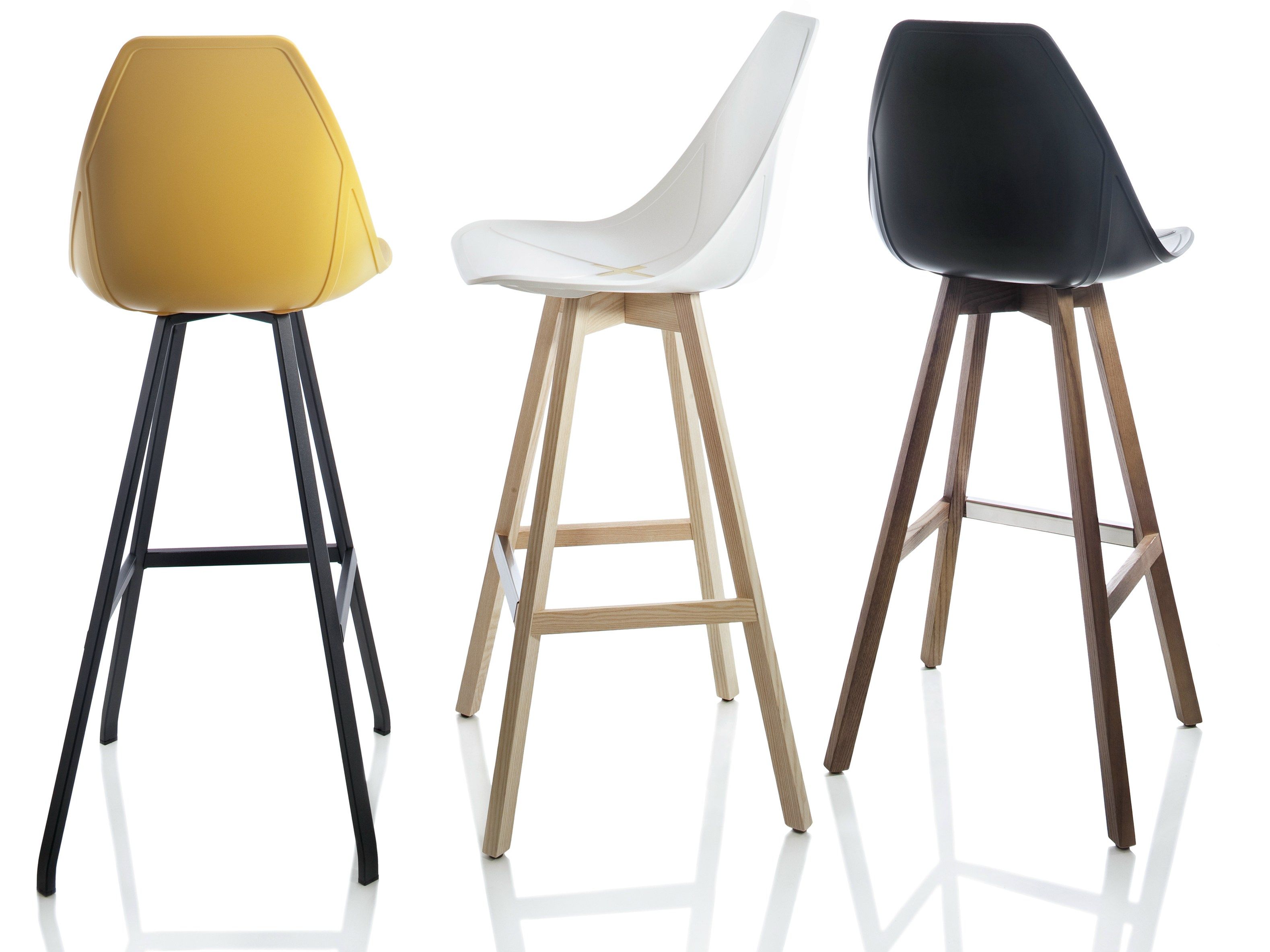 Высокий табурет из полипропилена с подставкой для ног ALMA DESIGN X Stool ARCH-00022519 - Вид №2