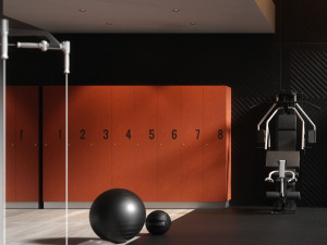 Деревянная мебель для раздевалок