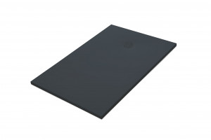 MCBATH Centuria Smooth 140x90 прямоугольный антрацитовый