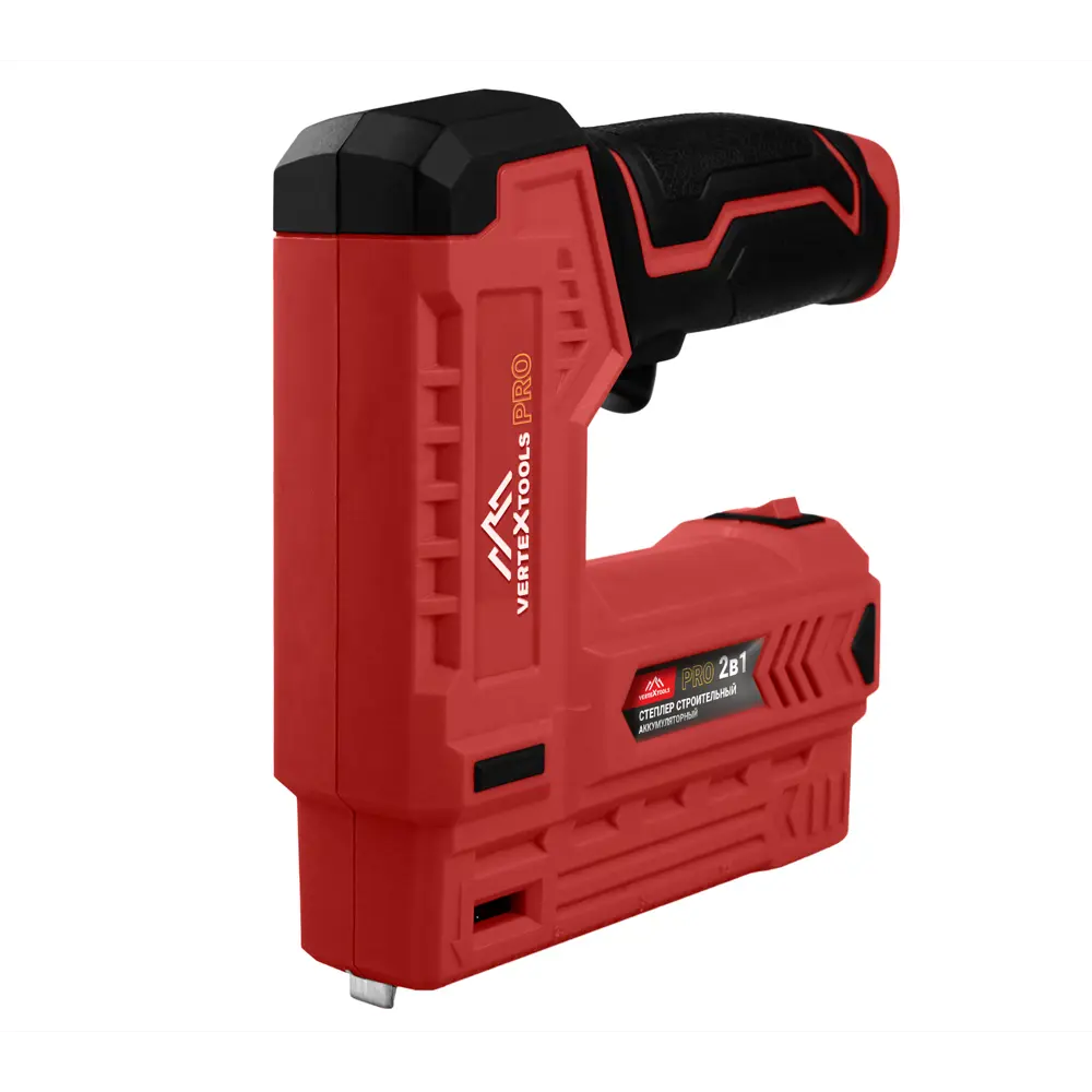 Степлер аккумуляторный Vertextools 0043-09, 3.7 В Li-Ion 2 Ач STLM-2096826 - Вид №1