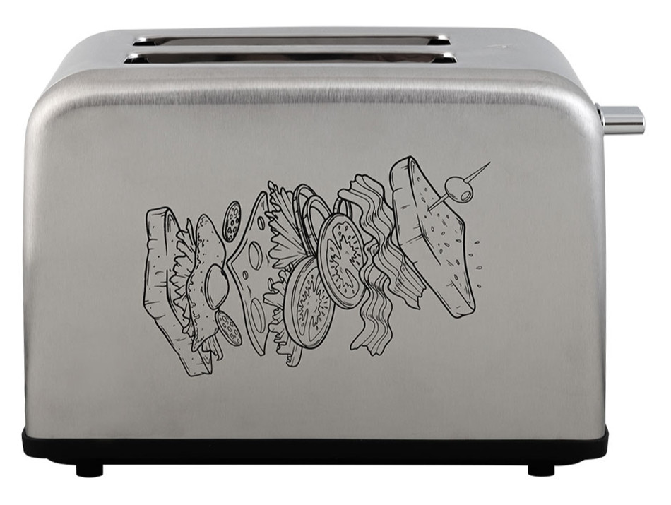 9034353 Тостер VLK Palermo 103 серебристый STDN-0074051 - Вид №1