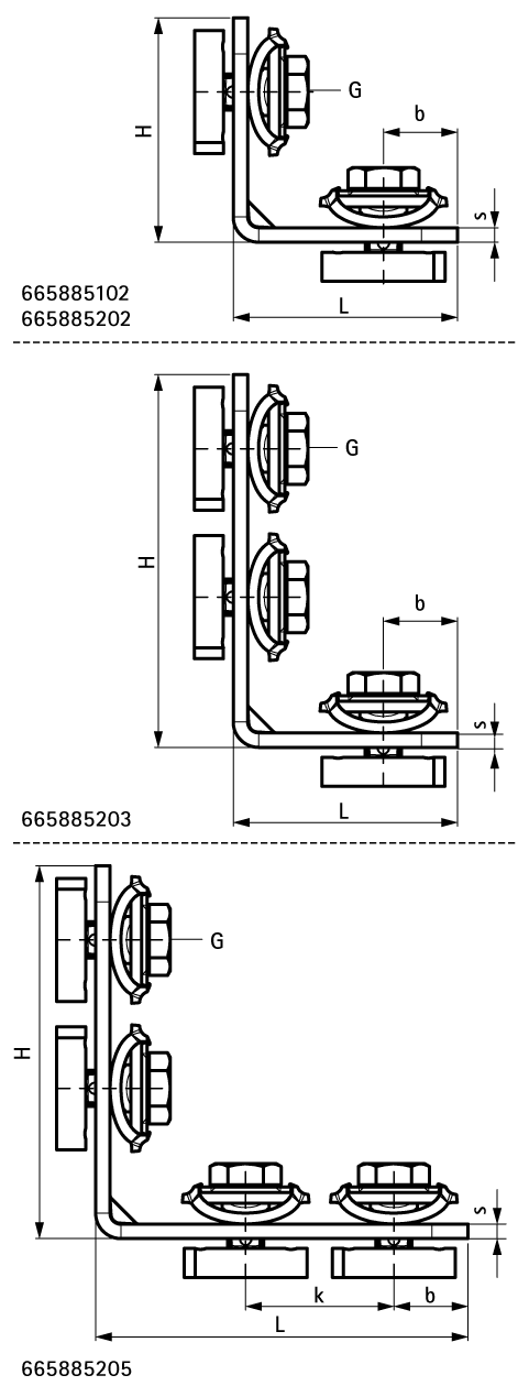 665885202 BIS RapidStrut® Уголки 90° G2 (BUP1000) для создания конструкций из профиля Strut walraven  - Вид №1