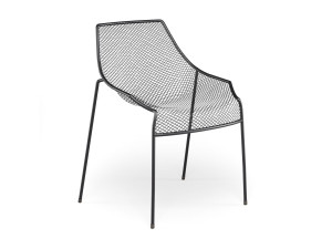 Стальной штабелируемый садовый стул