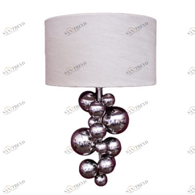 Бра Ayla 5107 PUSHA КАПЛЯ 059808 Белый;никель 