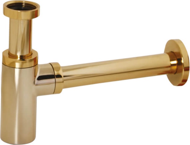 SF198G Сифон для раковины латунь ЗОЛОТО Creavit  - Вид №1