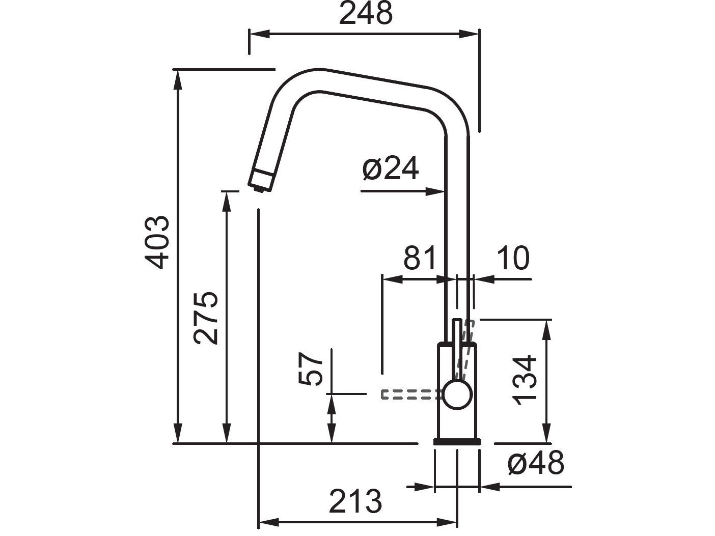 Смеситель для кухни с фильтром Elleci Elite Kitchen ARCH-00094599 - Вид №5