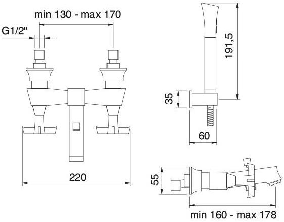 Rubinetterie Treemme Bridge  7800  - Вид №3
