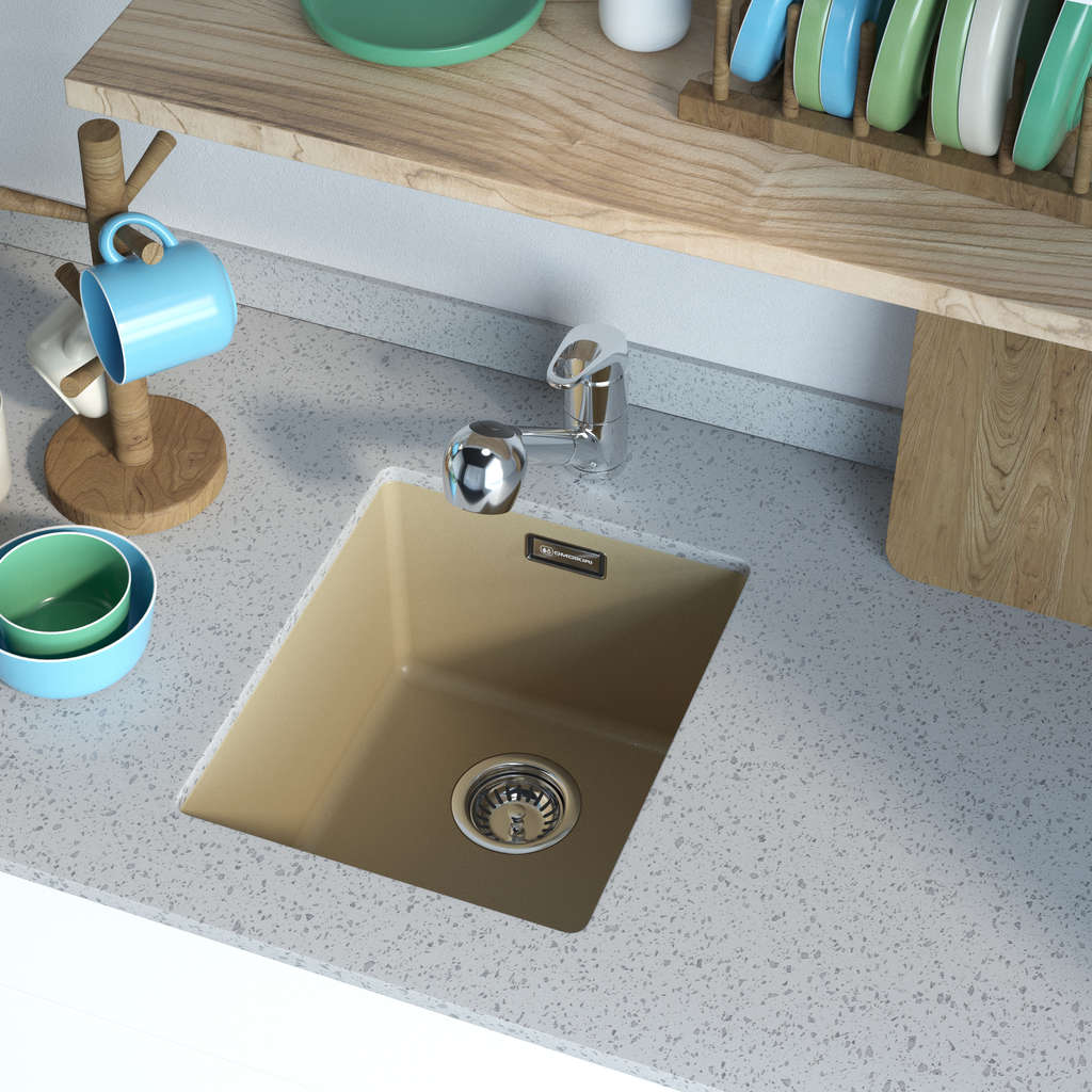 Кухонная мойка Kata 34-U CA OMOIKIRI 4993378 - Вид №4