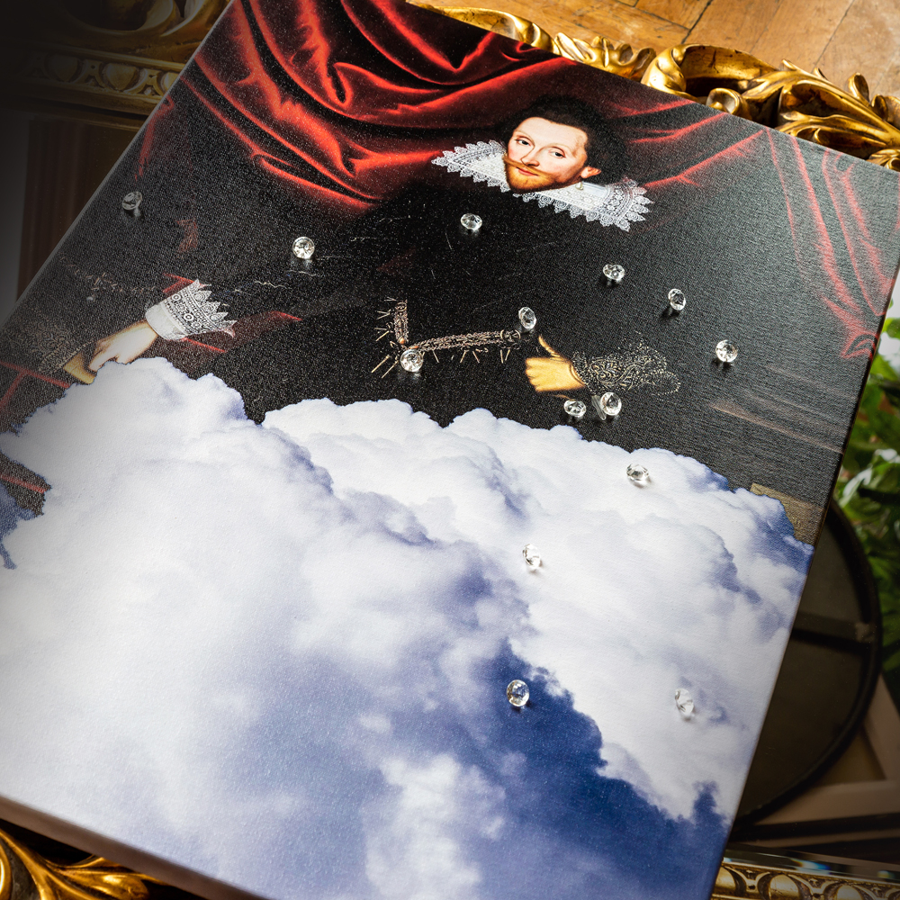 30101912 Арт-портрет «За облаками» (холст, галерейная натяжка) Object Desire  - Вид №1