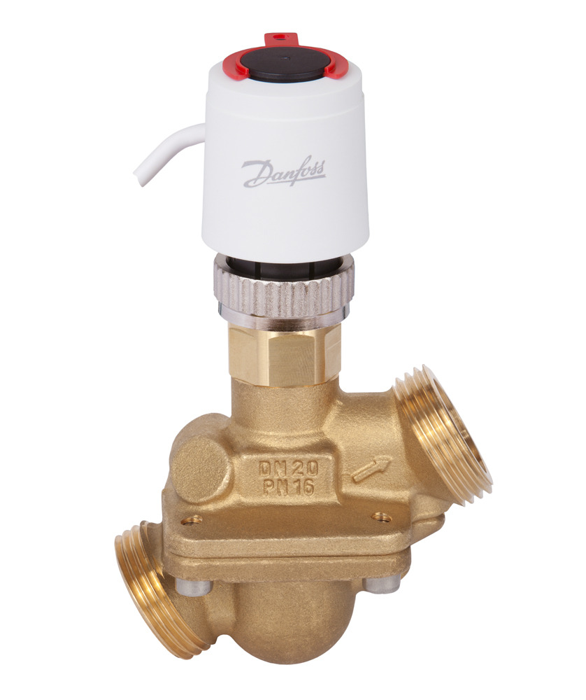 Danfoss Термоэлектрические приводы для клапанов AQT ABNM A5 привод AQT лин. НЗ 24В шток 5мм 082F1161  - Вид №1