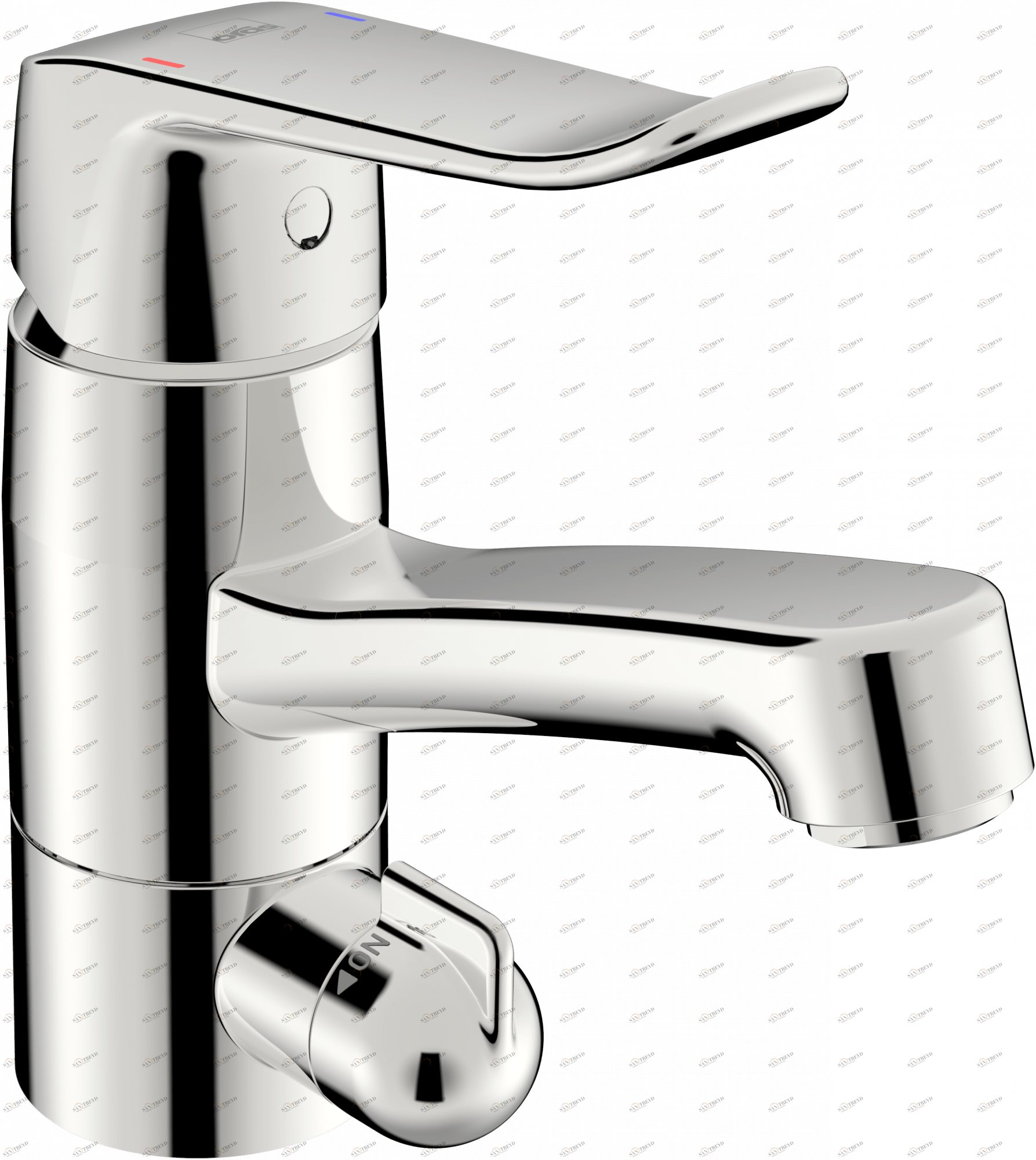 Oras 5713F Смеситель для умывальника с клапаном 5713F Care Хром 