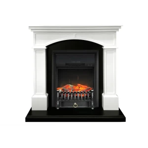 Каминокомплект Langford с очагом Fobos Bl белый 83401915 STLM-2029727