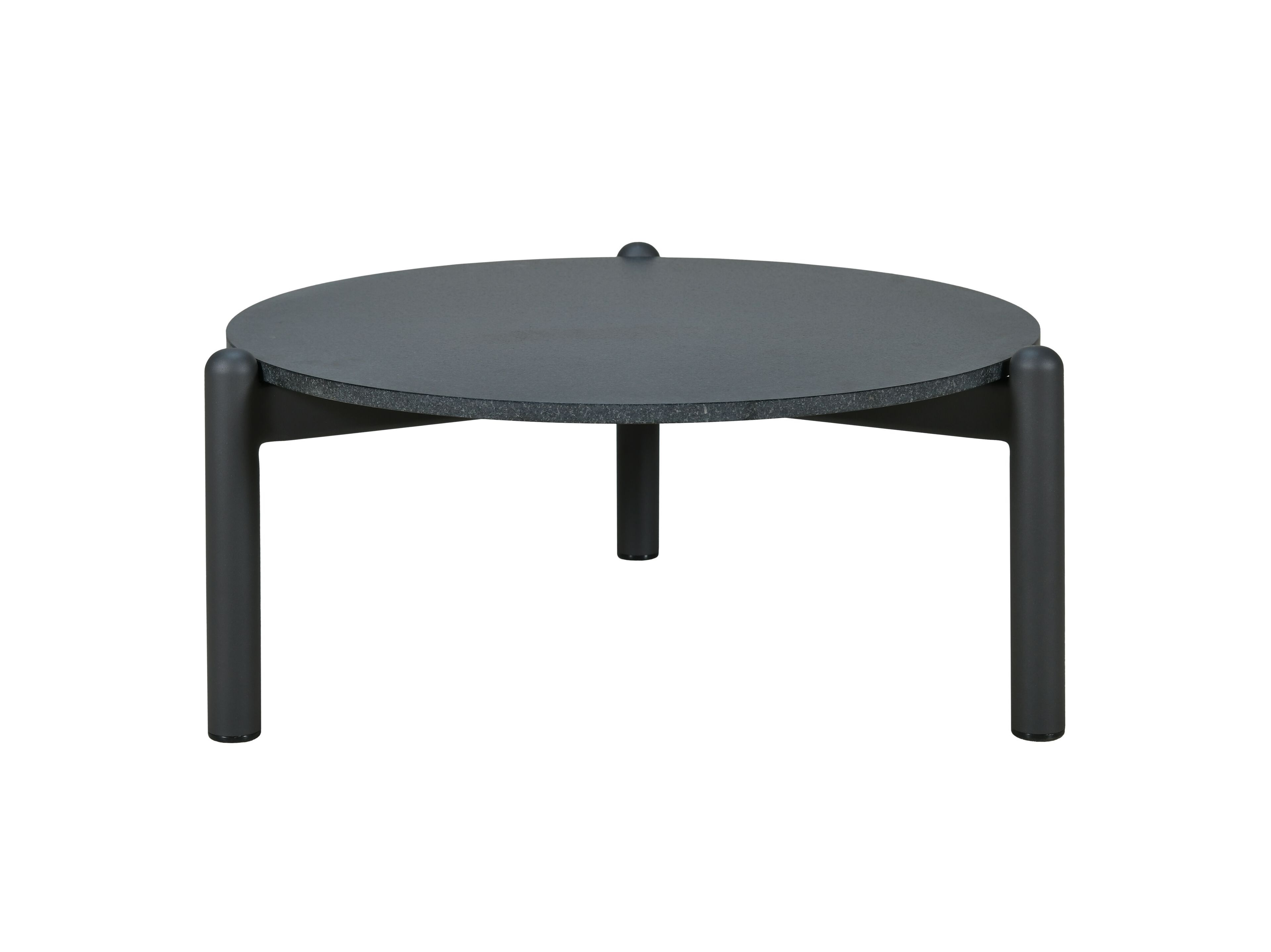 Алюминиевый круглый низкий садовый столик с керамогранитом cbdesign Stylo ARCH-00124193 - Вид №12