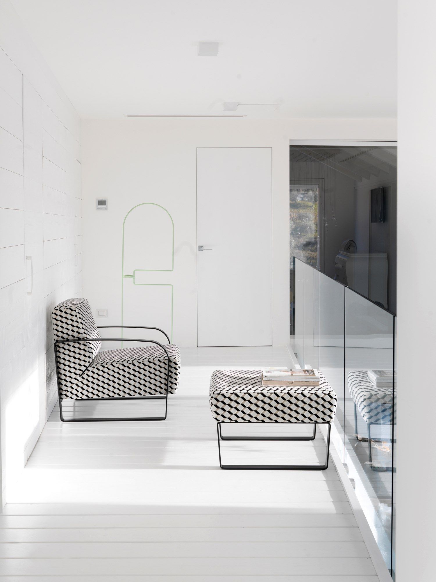 Ткань пуф SITIA фиолетовый ARCH-00005072