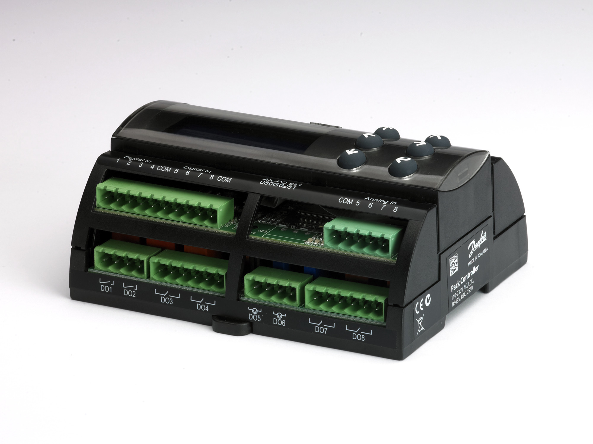 Danfoss AK-PC 551 AK-PC 551 Контроллер давл. и темп. 080G0282  - Вид №8