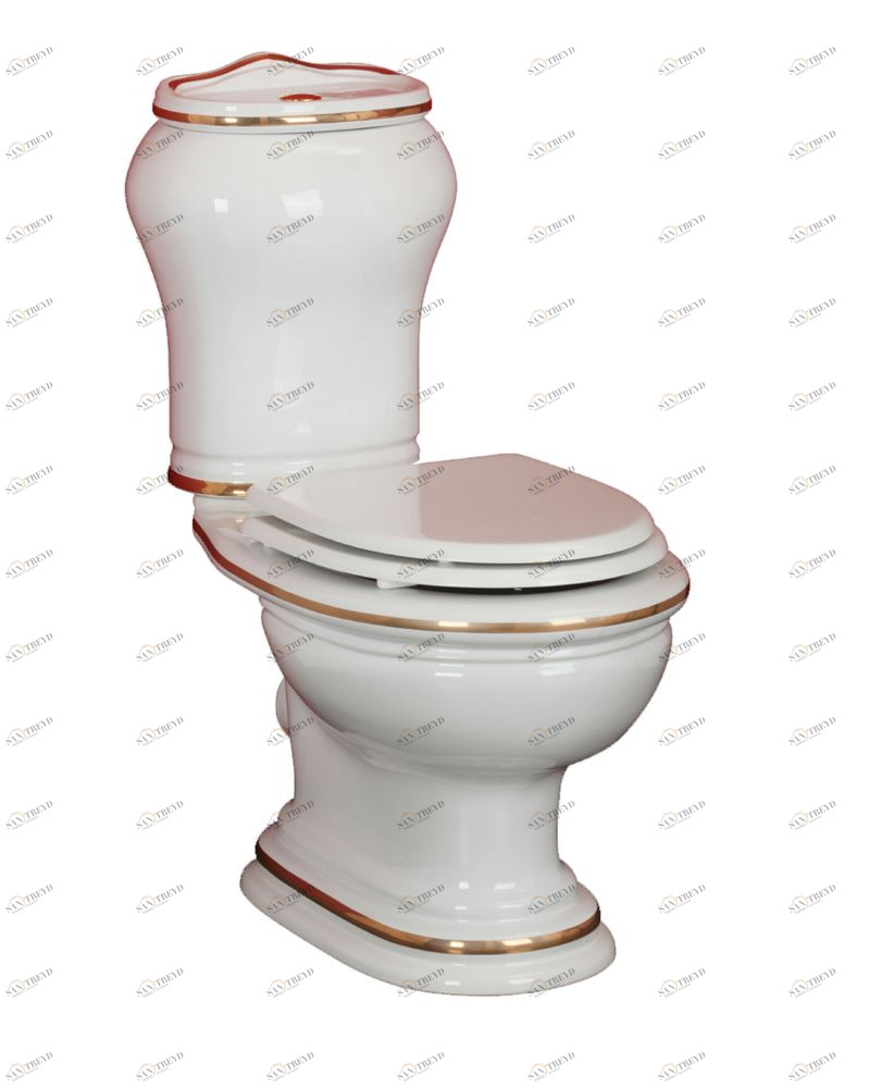 ML.MLD-25.701.D2/ML.MLD-25.708.D2/ML.OLV-29.012/ML.OLV-29.015/ML.RIC-29.040.BI.CR Компакт унитаз с бачком Хромированный Migliore  Италия 