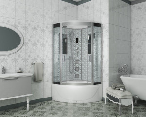 90639204 Душевая кабина Lux 7790 средний поддон 220х90см STLM-0319996 NIAGARA