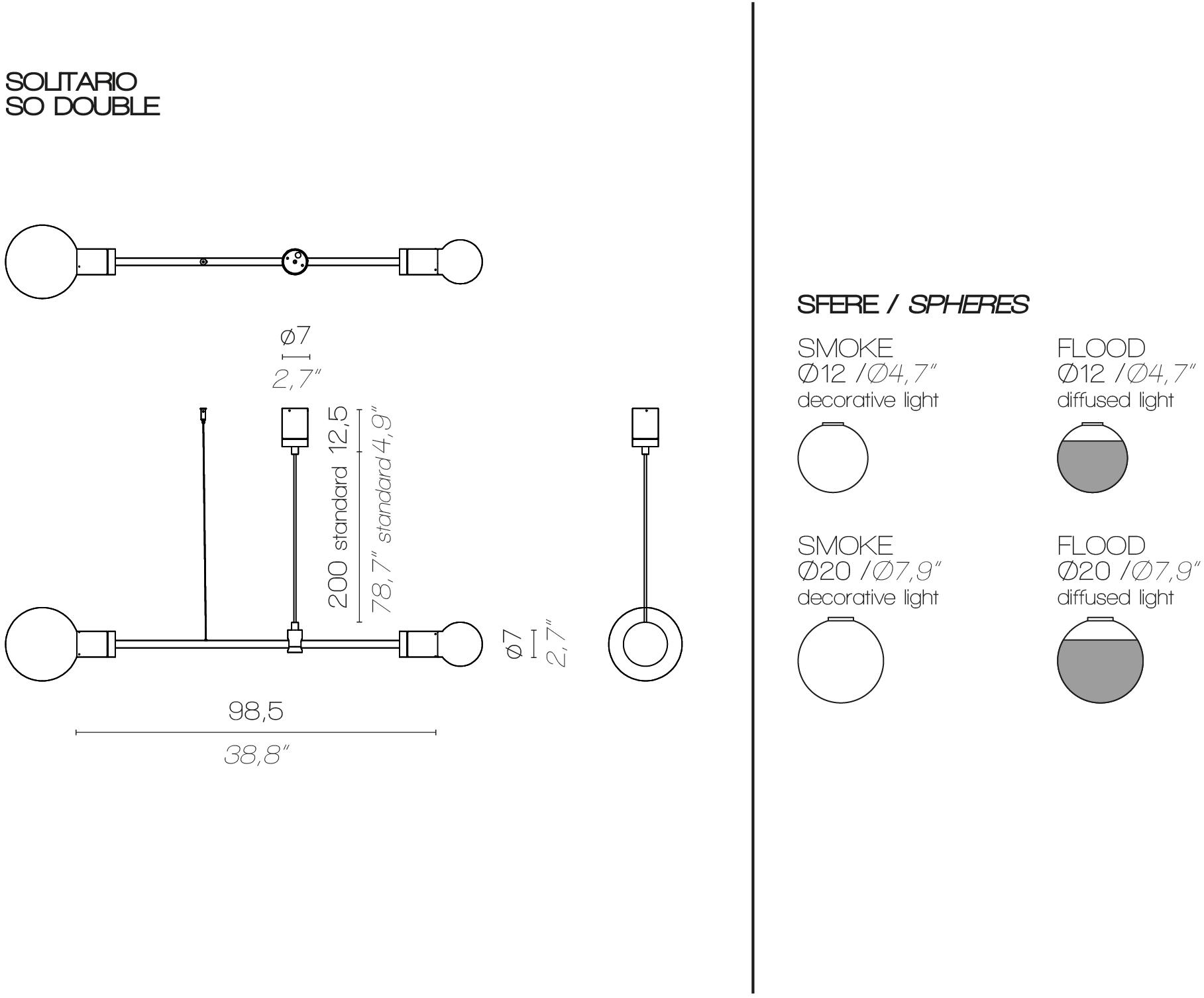 Contardi Светодиодная подвесная лампа Solitario sun-id-1364674 - Вид №15