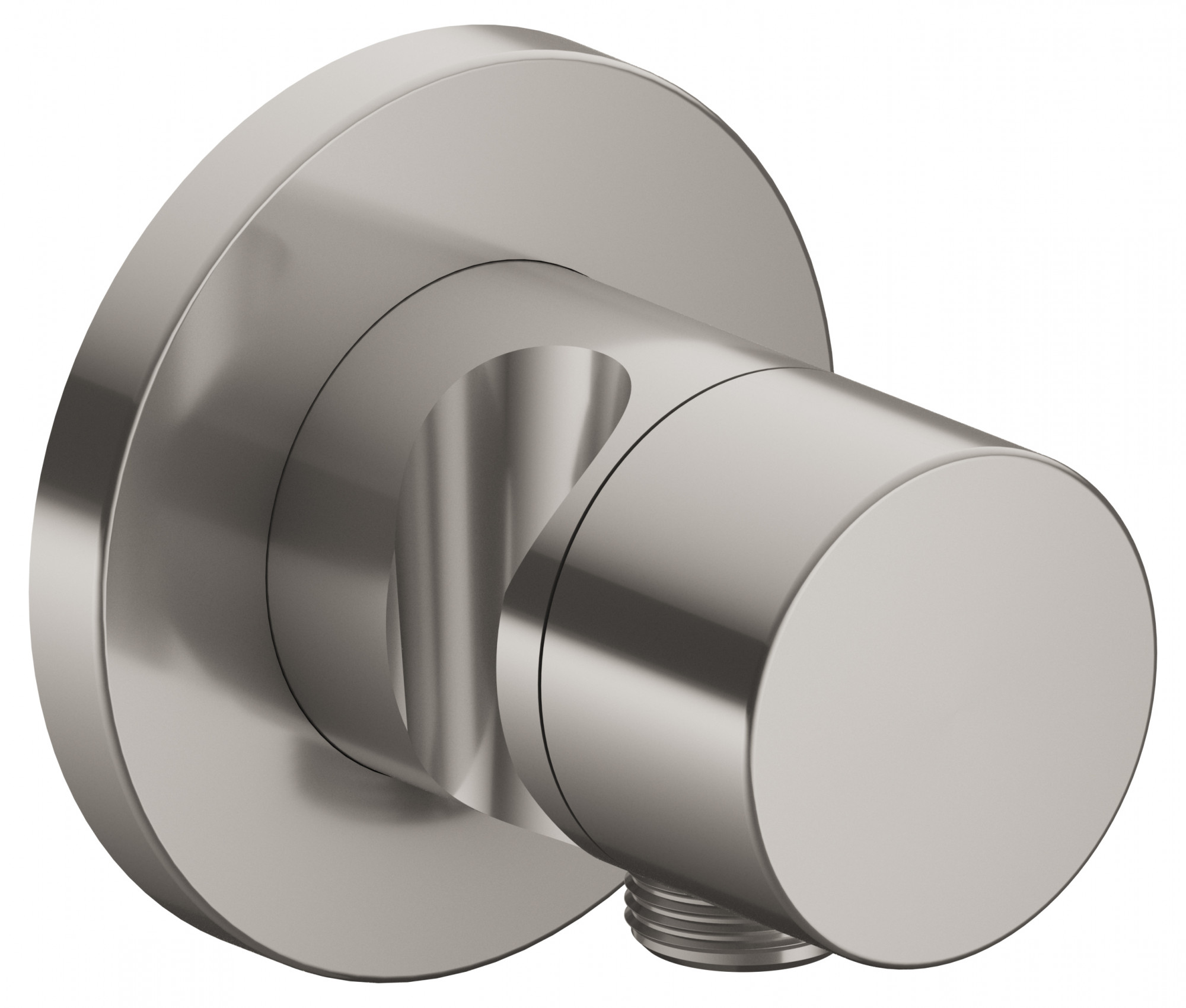 59549070201 Встраиваемый запорный вентиль с переключателем на 3 потребителя, выводом для шланга и держателем лейки DN 15 KEUCO IXMO