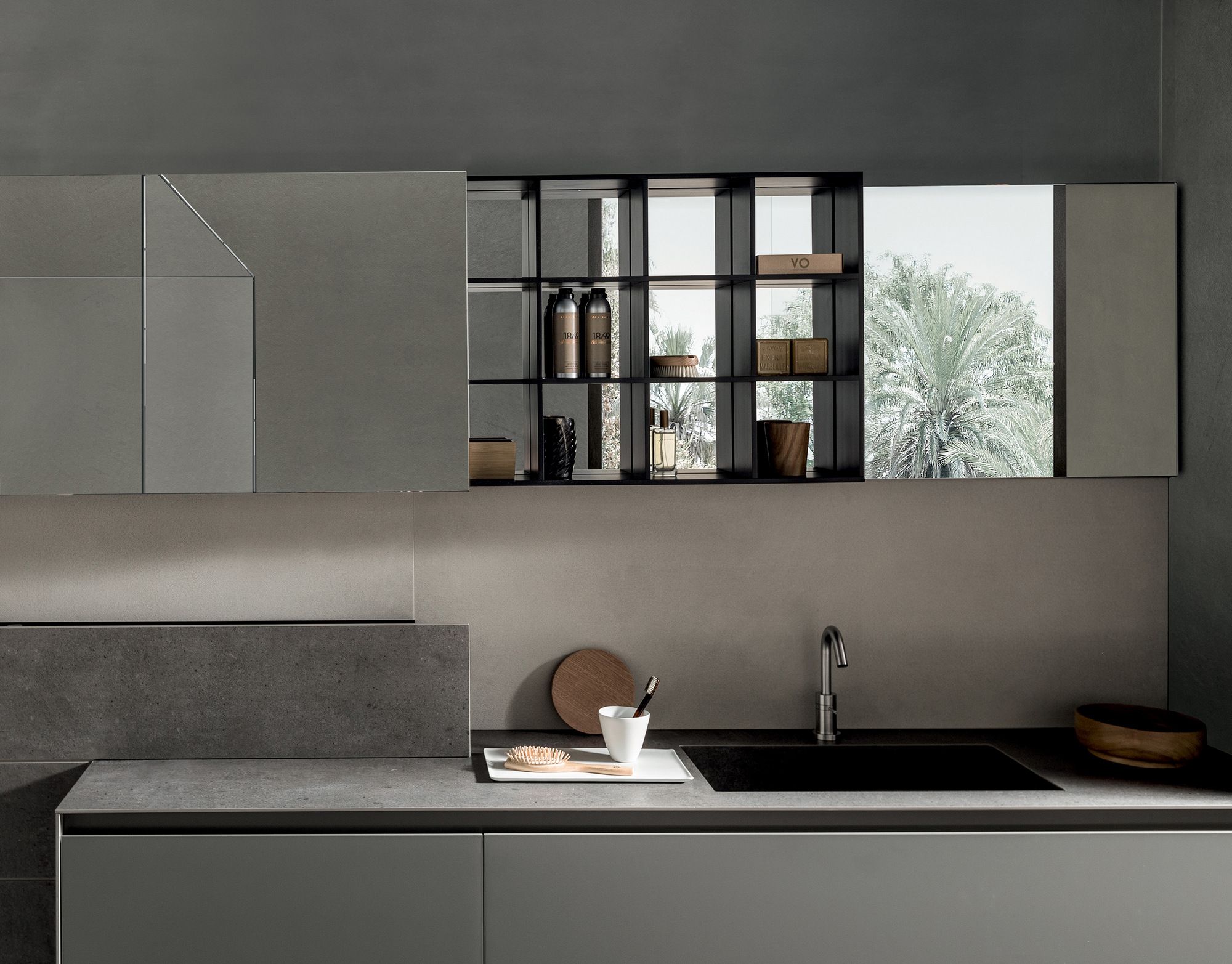 Мебель для ванной комнаты из керамогранита MODULNOVA Skill ARCH-00087547 - Вид №2