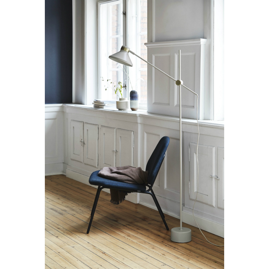 Лампа напольная MR, D19 см, черная матовая Frandsen 327565011 - Вид №1