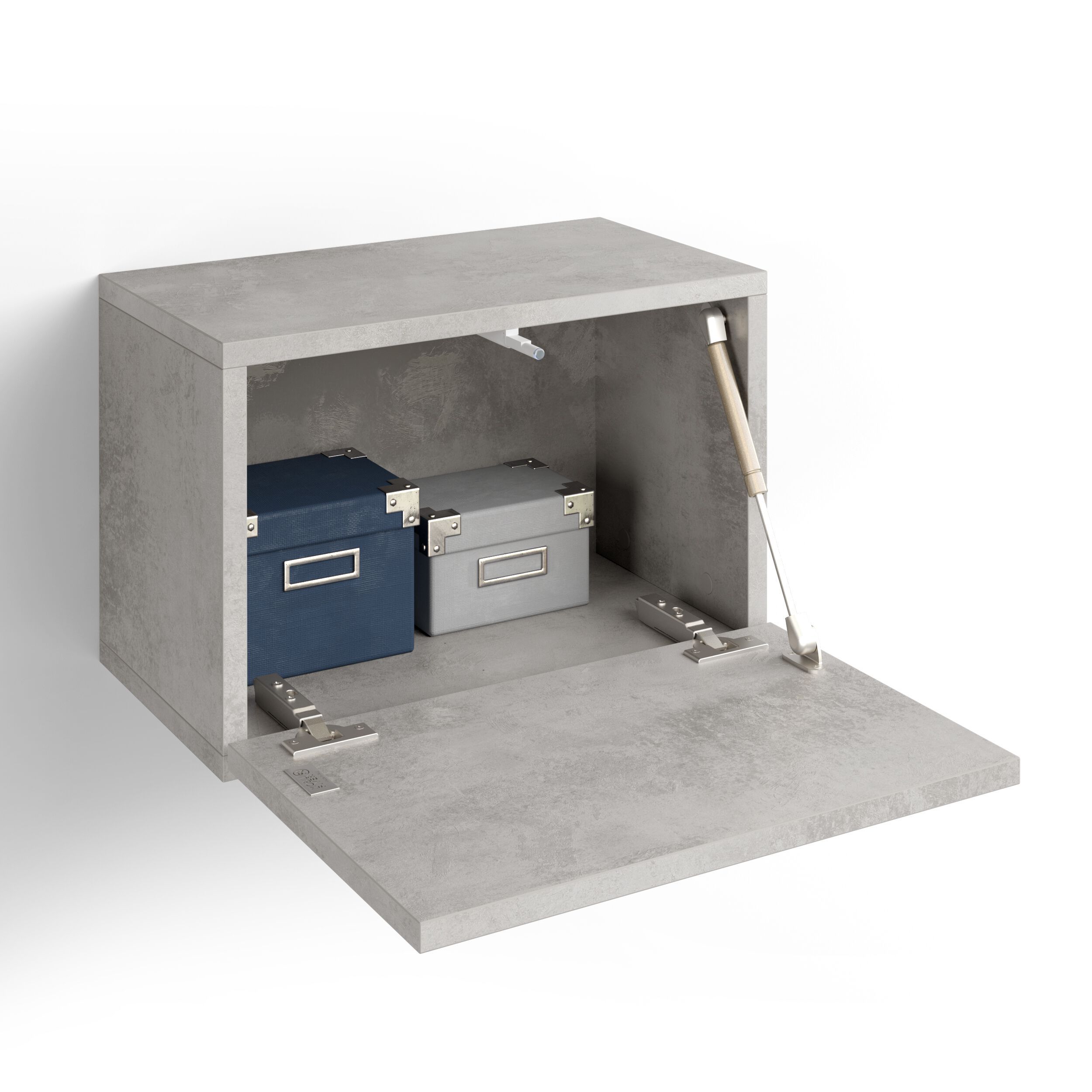 Горизонтальный навесной шкаф из меламинированного материала с дверным полотном Mobili Fiver IACOPO ARCH-00108722 - Вид №9